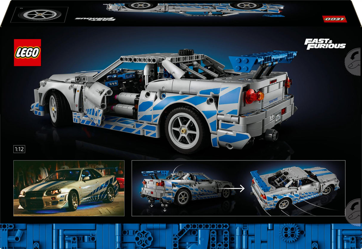 LEGO 42210 Technic 2 Fast 2 Furious Nissan Skyline GT-R(R34) LEGO