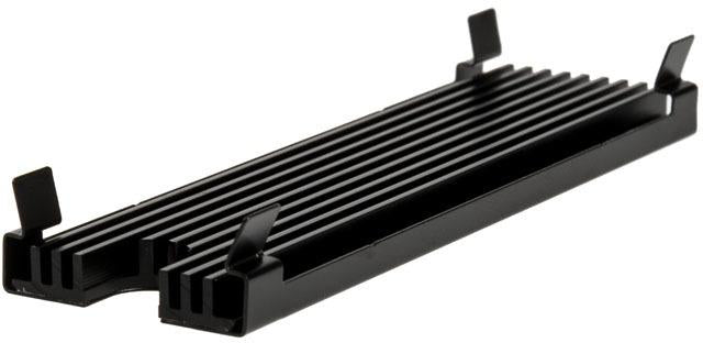 Thermal Grizzly M.2 SSD Cooler - including 2x thermal pads, support 2280 M.2 SSDs Thermal Grizzly