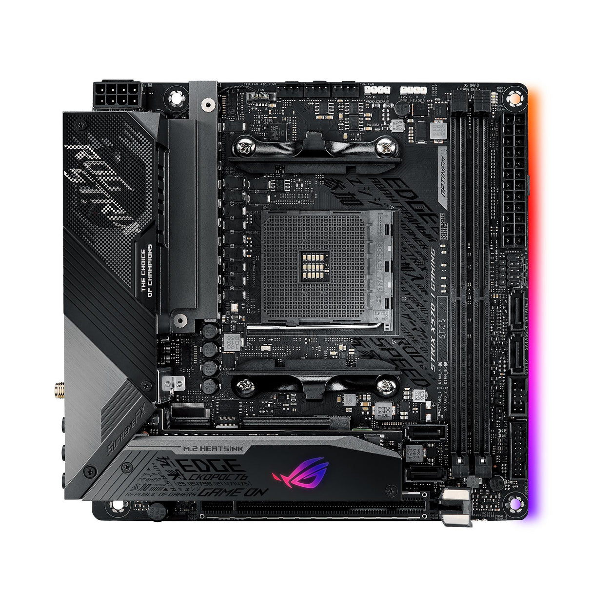 ASUS ROG STRIX X570-I GAMING (mITX, X570, AM4) ASUS