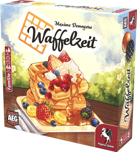 Pegasus Waffelzeit Brætspil Tysk – Æske set fra siden