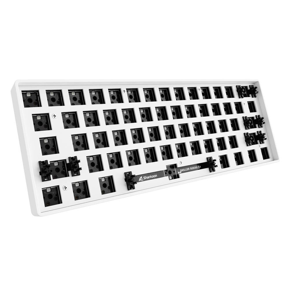 Sharkoon SKILLER SGK50 S4 Barebone Gaming Keyboard (White, ANSI Layout) Sharkoon