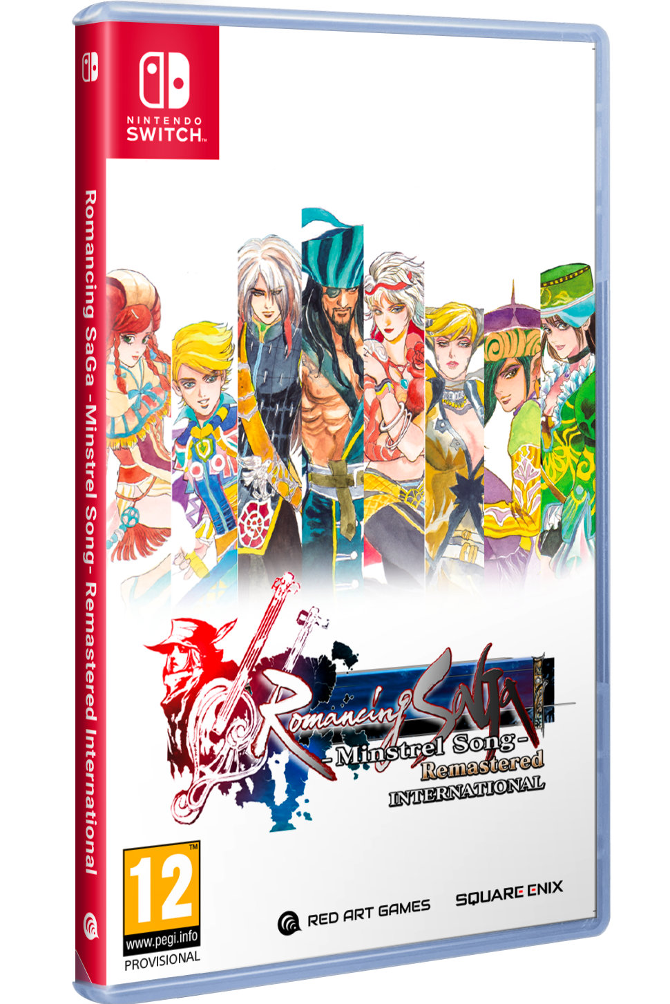 Romancing SaGa Minstrel Song Remastered International Switch – Emballage