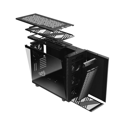 Midi Fractal Design Define 7 Black TGD