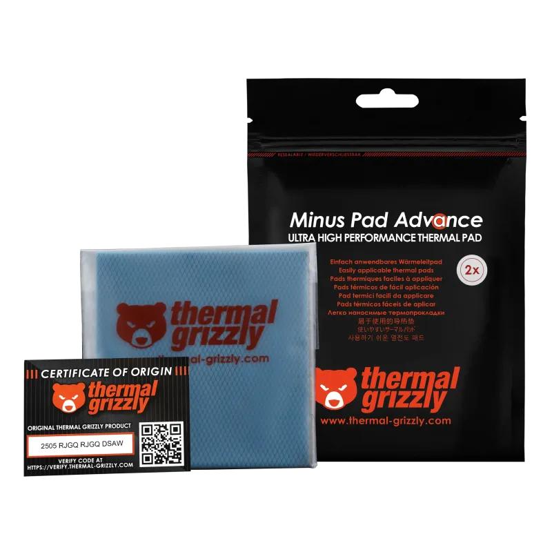 Thermal Grizzly Minus Pad Advance - 100x100x1,0 mm 2 pcs Thermal Grizzly
