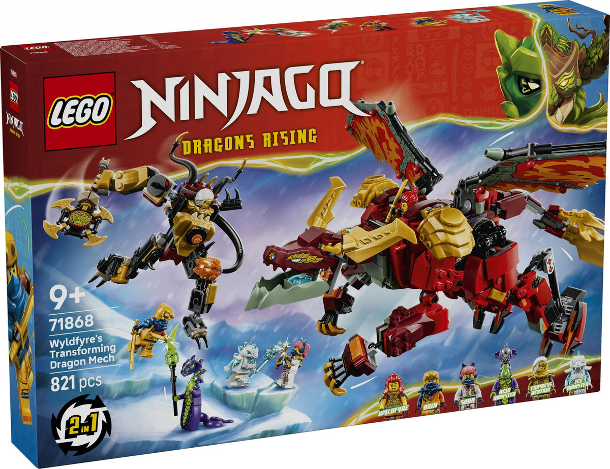 LEGO - Ninjago - Wyldfyre's Transforming Dragon Mech (71868) LEGO