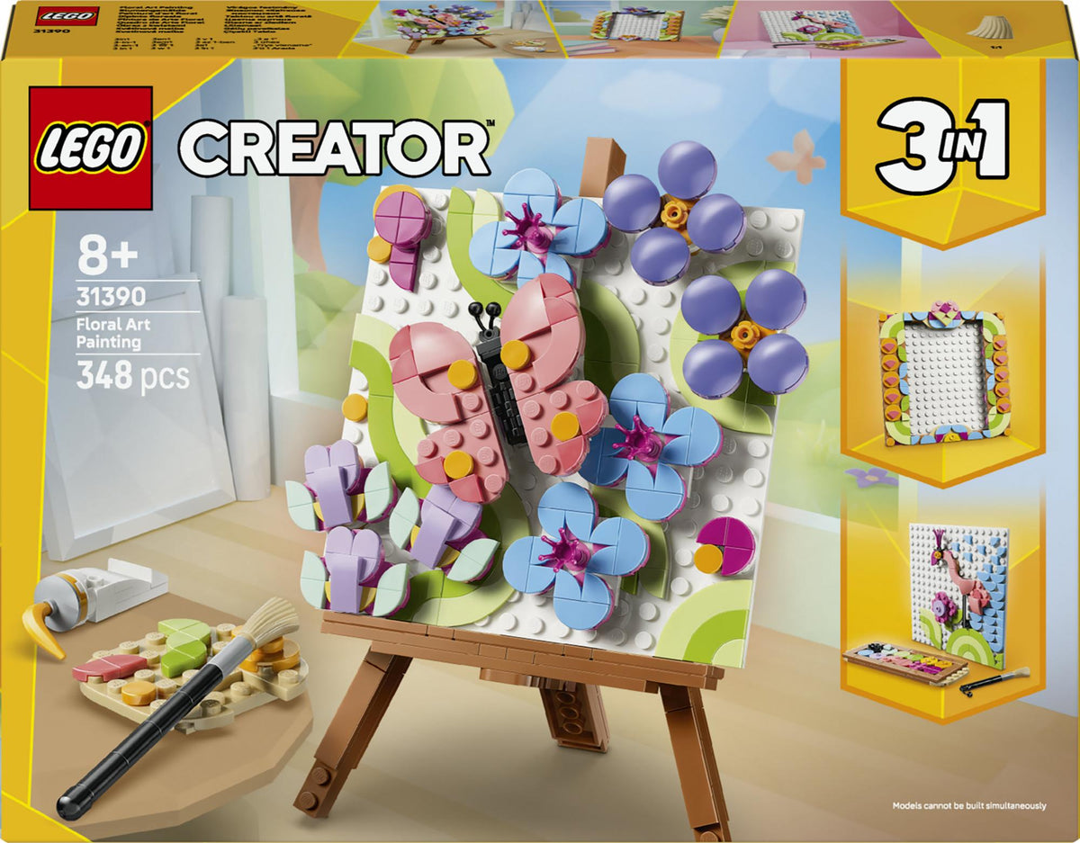 LEGO - LEGO Creator - Floral Art Decor Painting (31390) LEGO