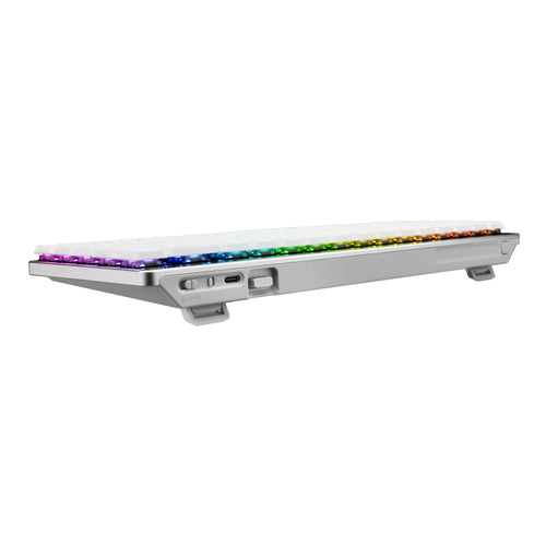ASUS ROG Falchion RX – tastaturets bagkant og tilslutninger