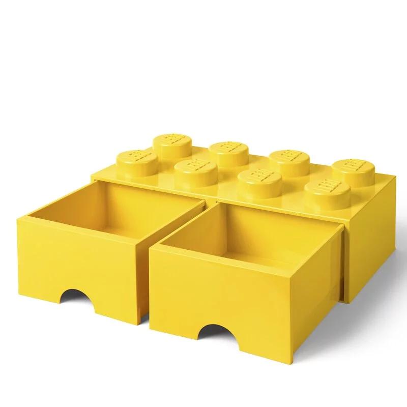 Room Copenhagen LEGO Brick Drawer 8 yellow - RC40061732 Room Copenhagen