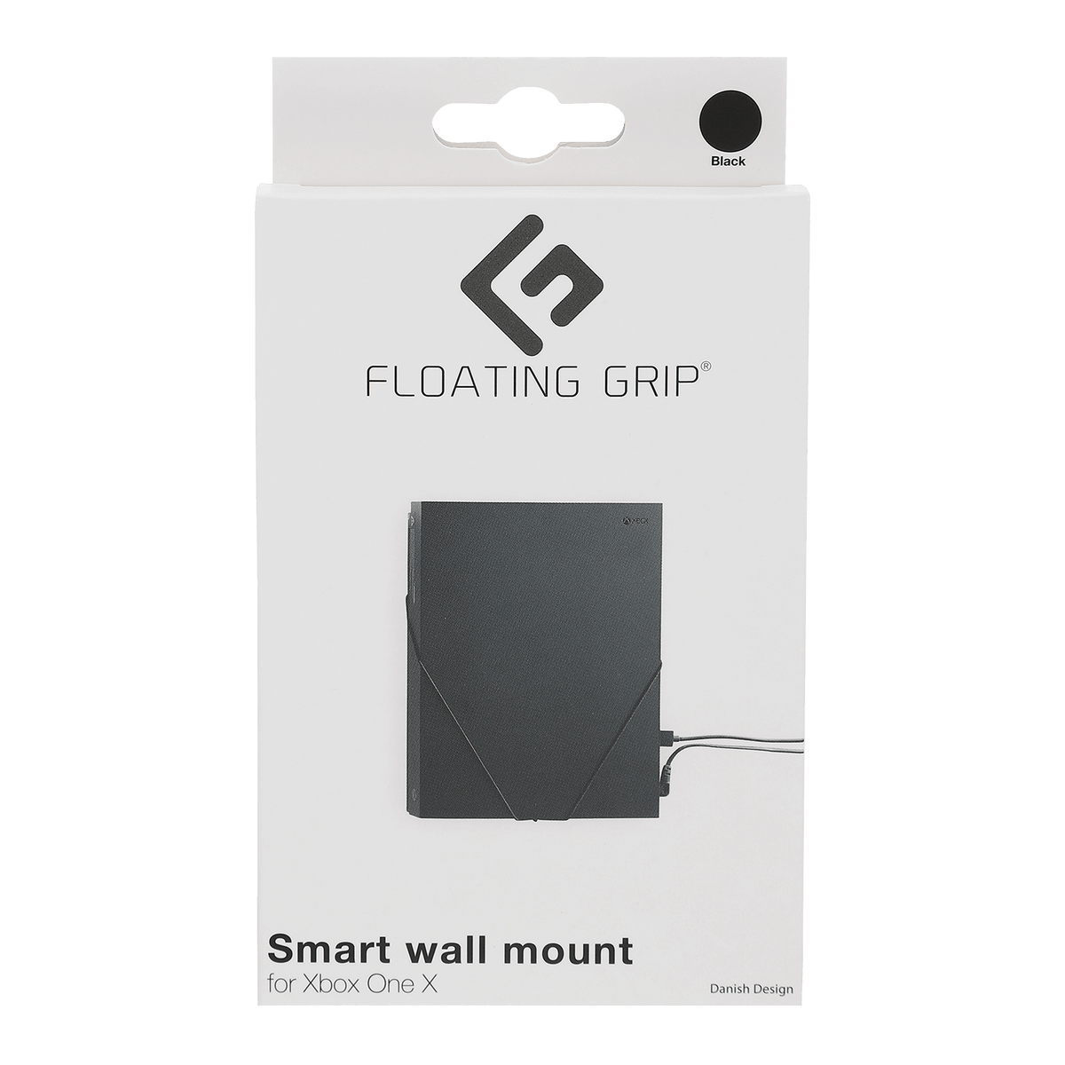 Floating Grip vægbeslag til Xbox One X – sort – produktbillede 1