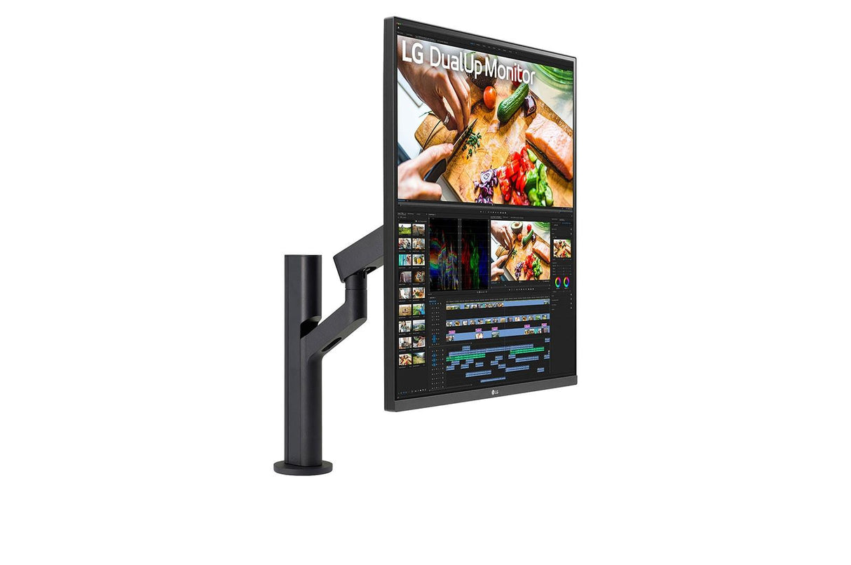 LG DualUp Ergo 28MQ780-B 28 2560 x 2880 HDMI DisplayPort USB-C 60Hz Forlæng Træk tilbage Dockingskærm LG Electronics