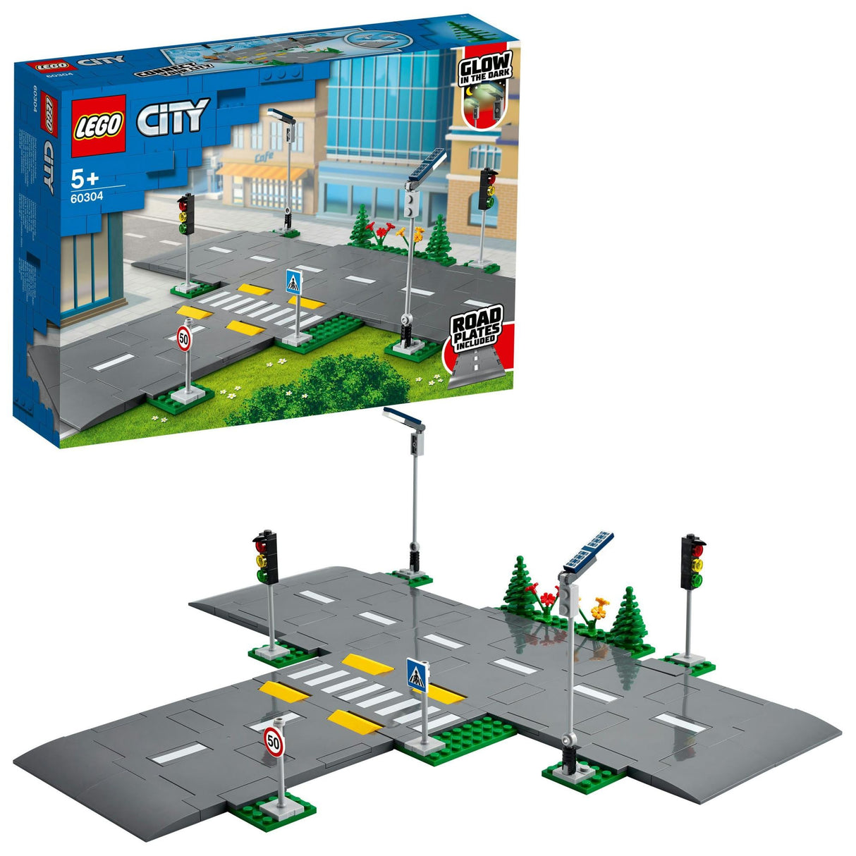 LEGO City intersection with traffic lights 60304 LEGO