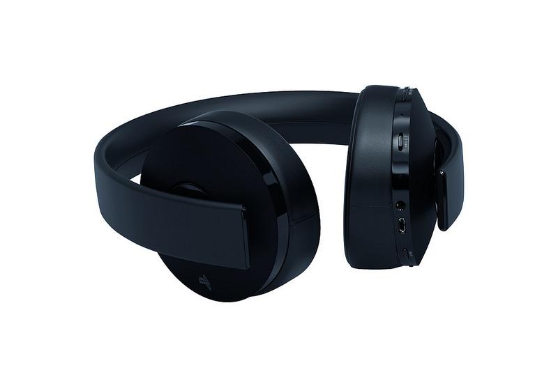 Sony Gold Wireless Headset – trådløst gaming-headset – sort – produktdetalje 5