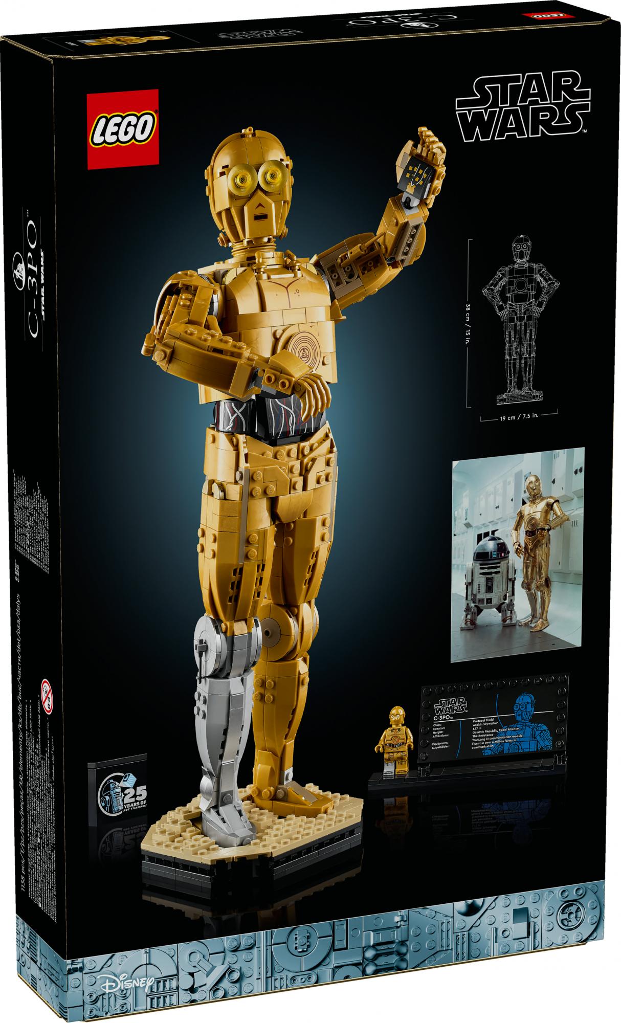 LEGO 75398 Star Wars C-3PO, construction toy LEGO