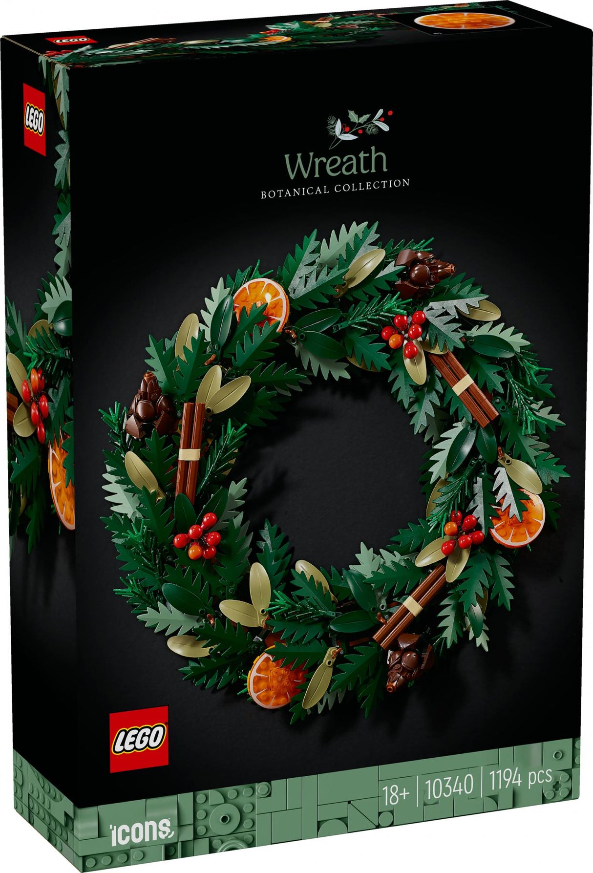 LEGO 10340 Icons Christmas Wreath LEGO