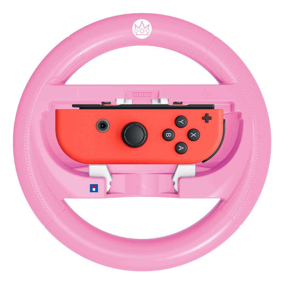 HORI - Racing Wheel Attachment Set for Switch 2 - Peach - Large HORI