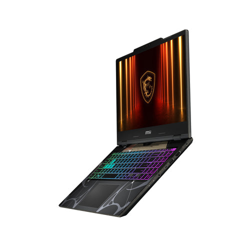 MSI Cyborg 15 B2RWFKG-010FR – sideprofil med skærmen åben