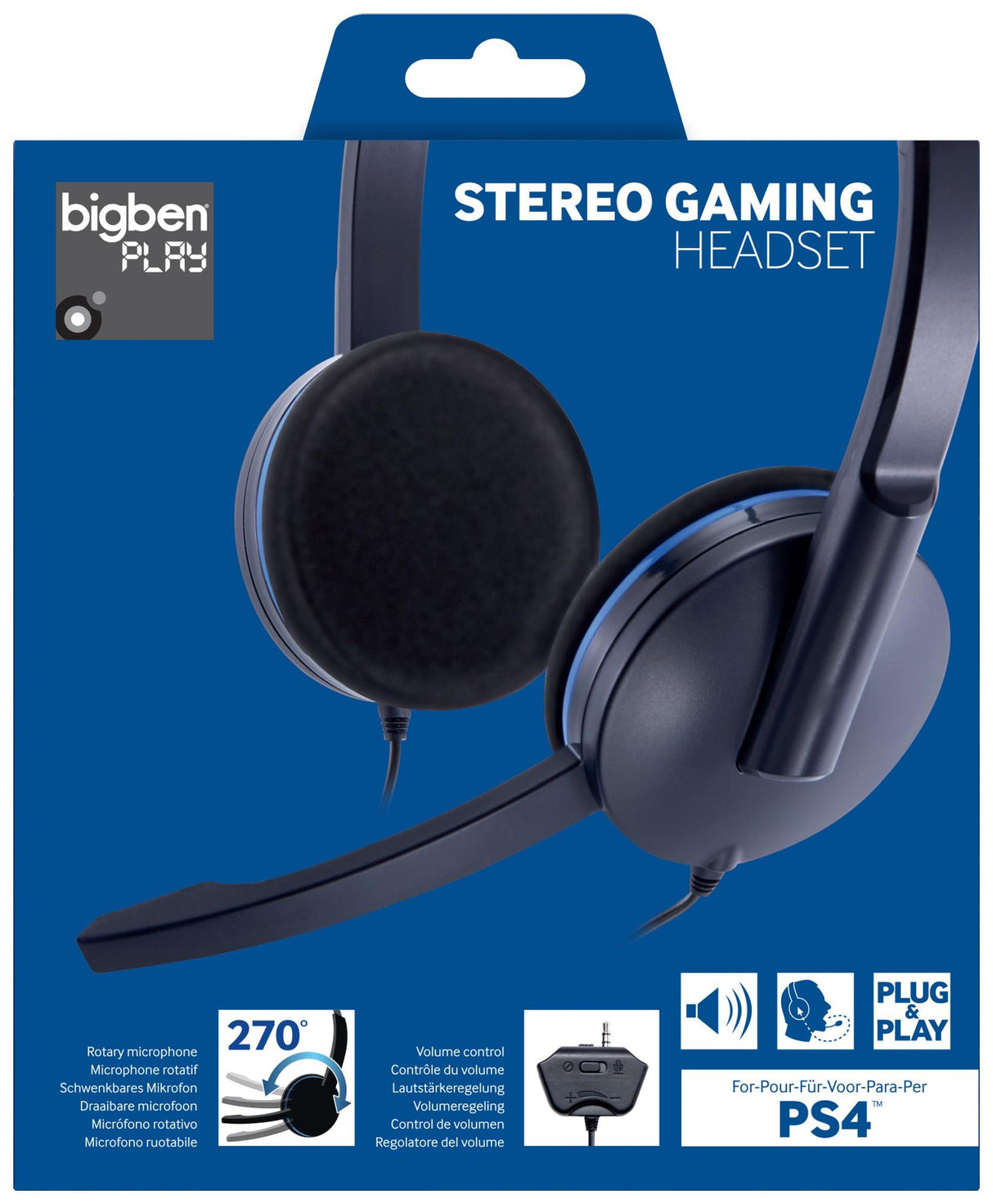 Nacon PS4 Stereo Gaming Headset Sort