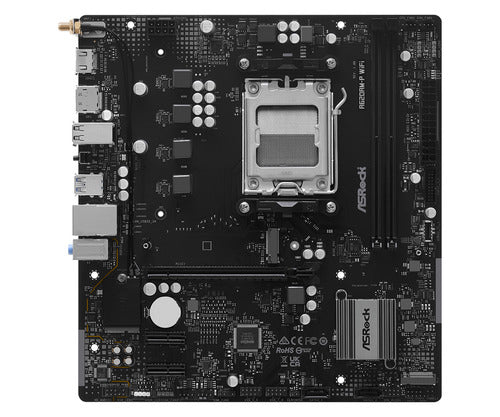 ASRock A620AM-P WiFi bundkort - produktbillede 2