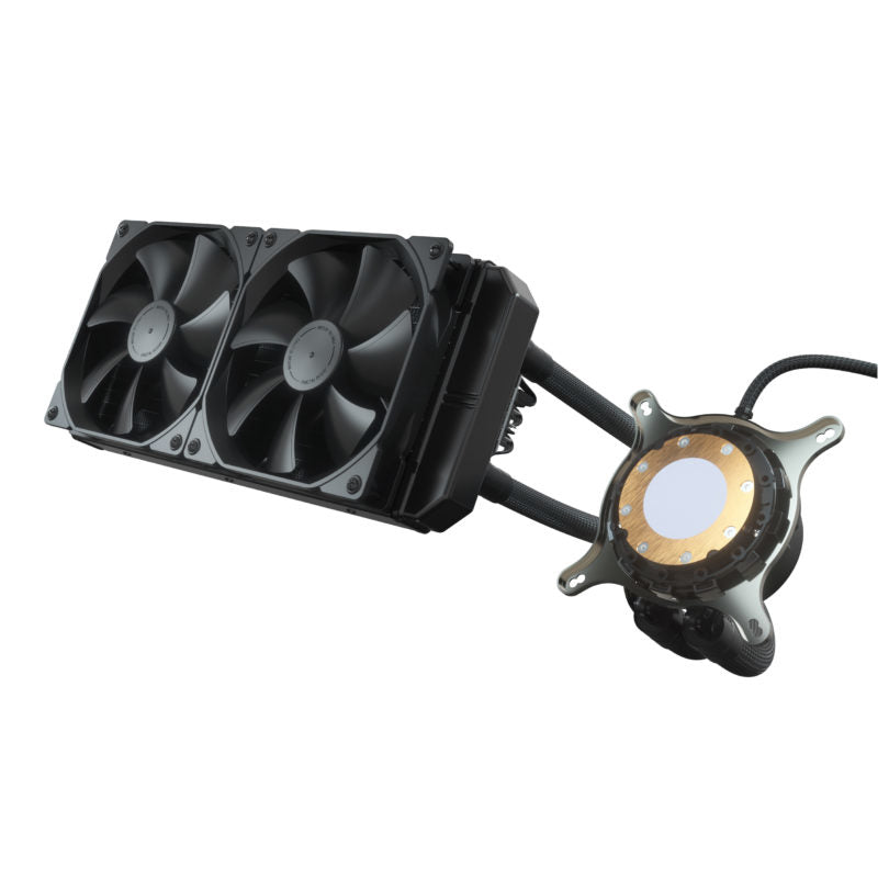 Fractal Design Celsius+ S28 Dynamic Prozessoren Flüssigkeitskühlsystem 1er-Pack Schwarz 140 mm