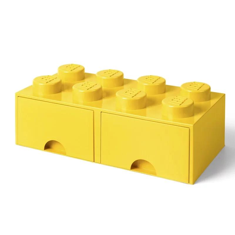 Room Copenhagen LEGO Brick Drawer 8 yellow - RC40061732 Room Copenhagen