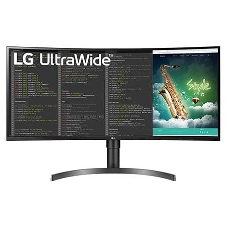 LG UltraWide 35WN75CP-B 35 3440 x 1440 (UltraWide) HDMI DisplayPort USB-C 100Hz Dockingskærm LG Electronics