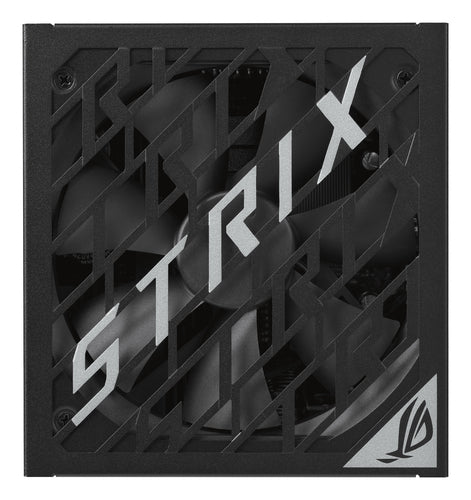 ASUS ROG Strix 850W Platinum – ventilatorgitter med Strix-logo
