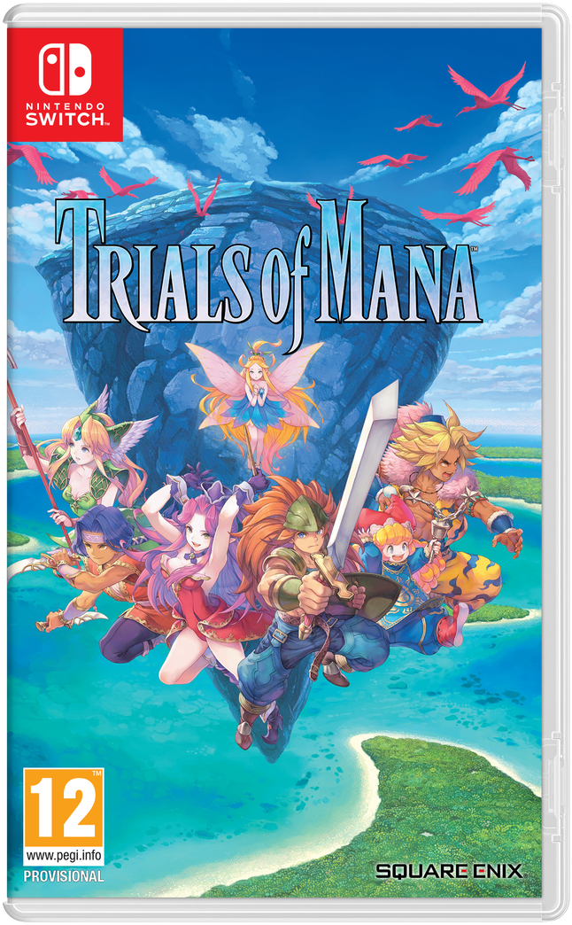 Trials of Mana Nintendo Switch – Omslag