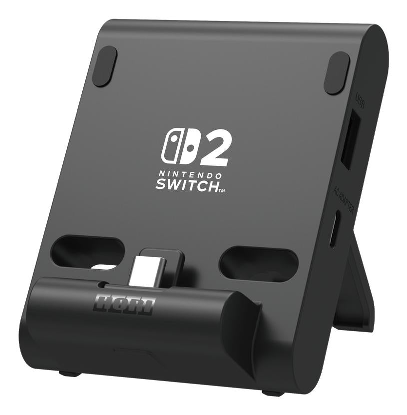 HORI - Dual USB PlayStand for Nintendo Switch 2 - Dark Grey HORI