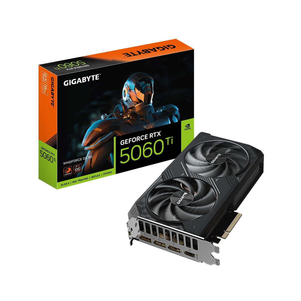 GK Gigabyte GeForce RTX 5060 Ti WINDFORCE OC 8GB Gigabyte
