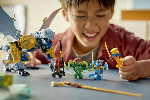LEGO NINJAGO 71855 – Ninjadragen Riyus kamp – Riyu-dragen i en kampscene