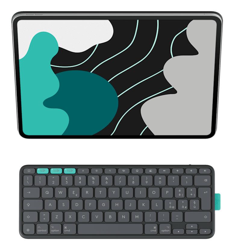 Logitech - Flip Folio for iPad Pro & Air 13'' - Graphite - Nordic Logitech