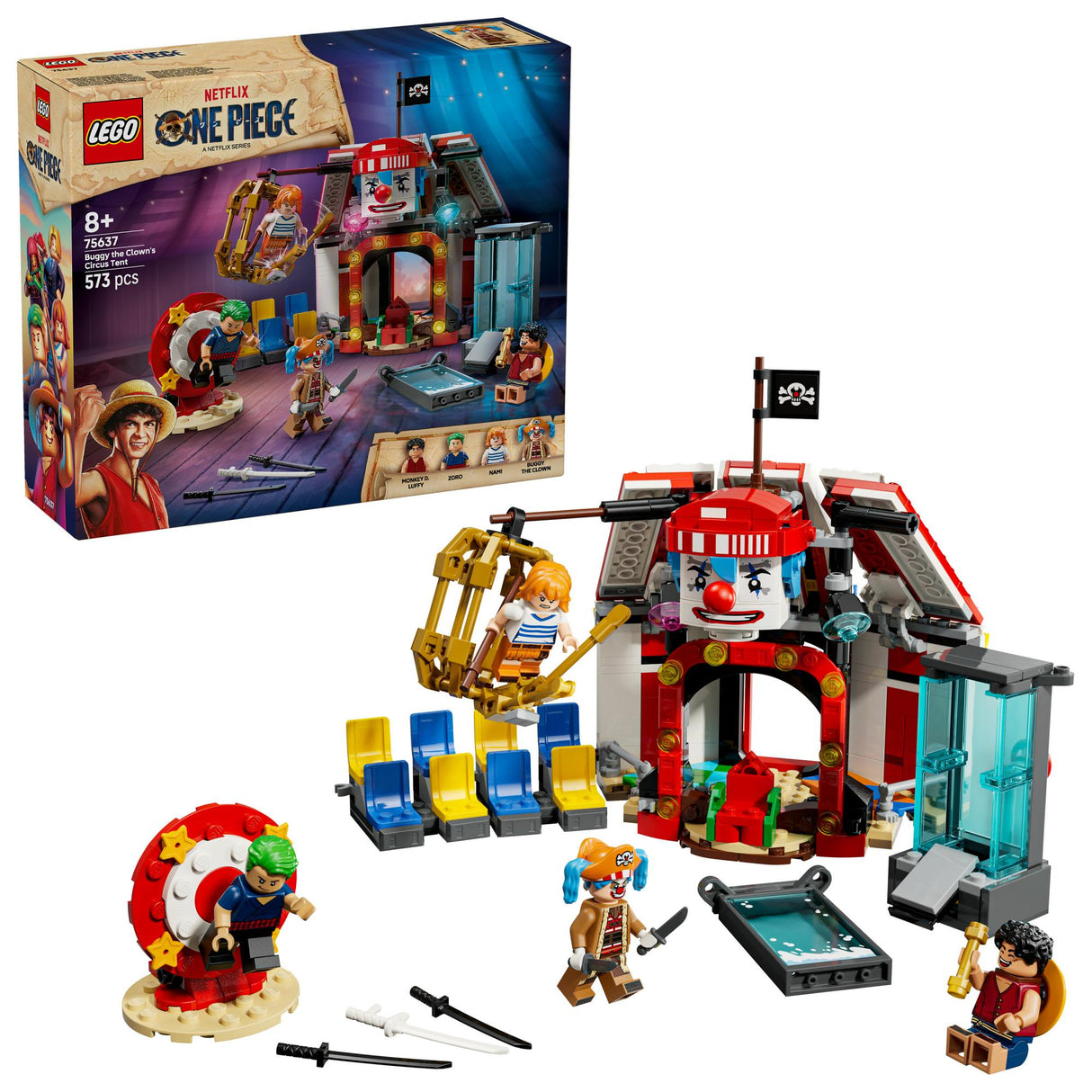 LEGO ONE PIECE - Buggy the Clown's Circus Tent (75637) LEGO