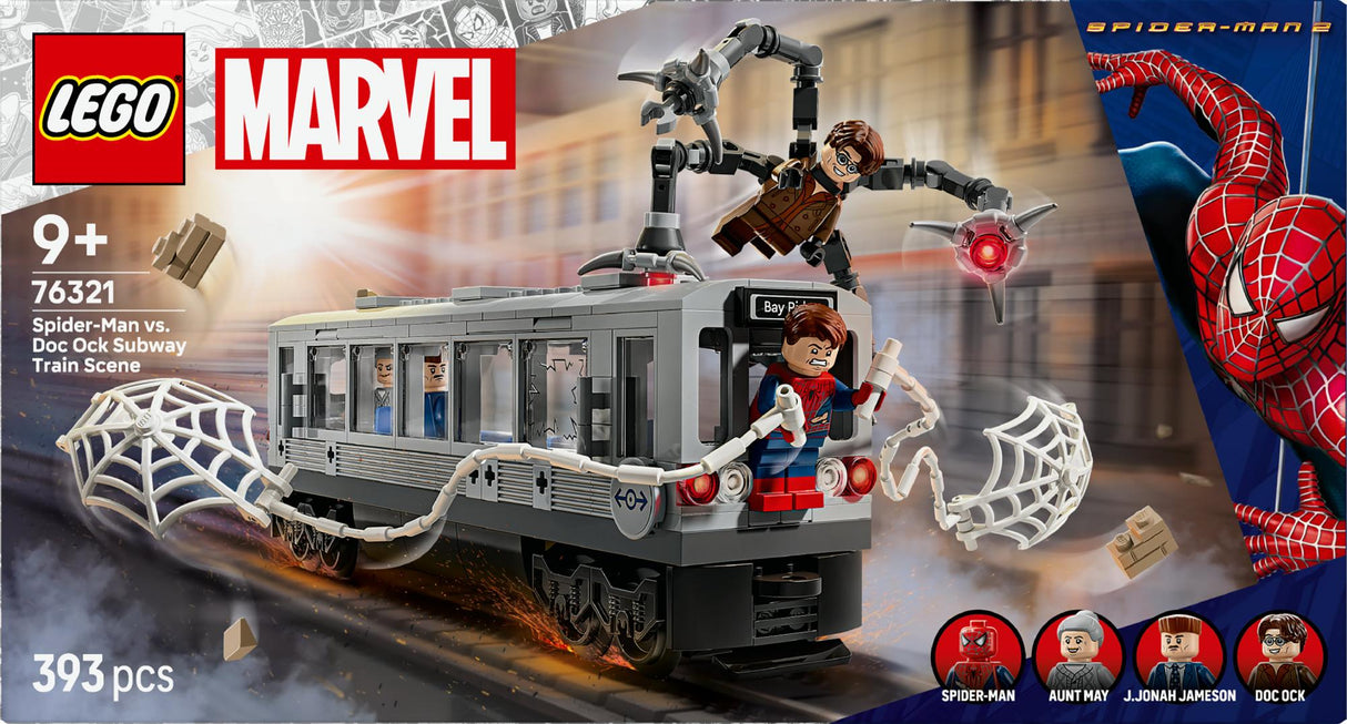 LEGO - Super Heroes - Spider-Man vs. Doc Ock: Subway Train Scene (76321) LEGO