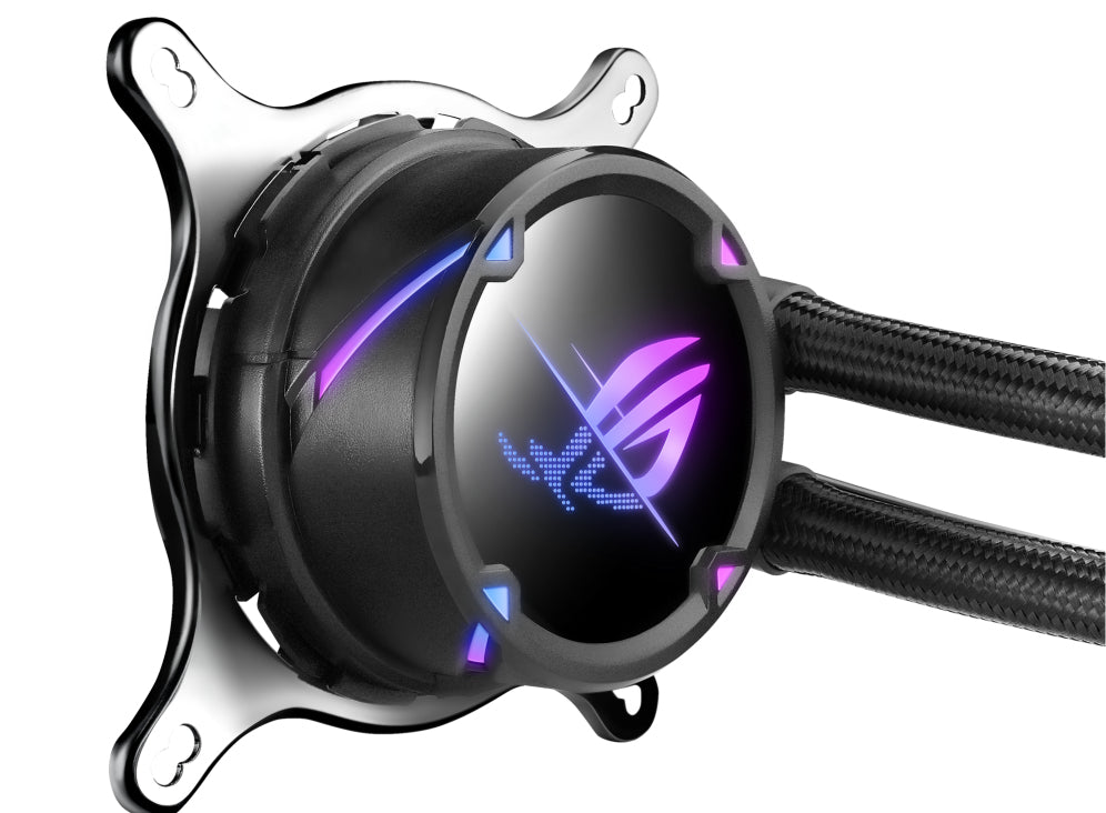 ASUS ROG STRIX LC II 360 ARGB Prozessor-Flüssigkeitskühlsystem, 1 Stück, Schwarz, 120 mm