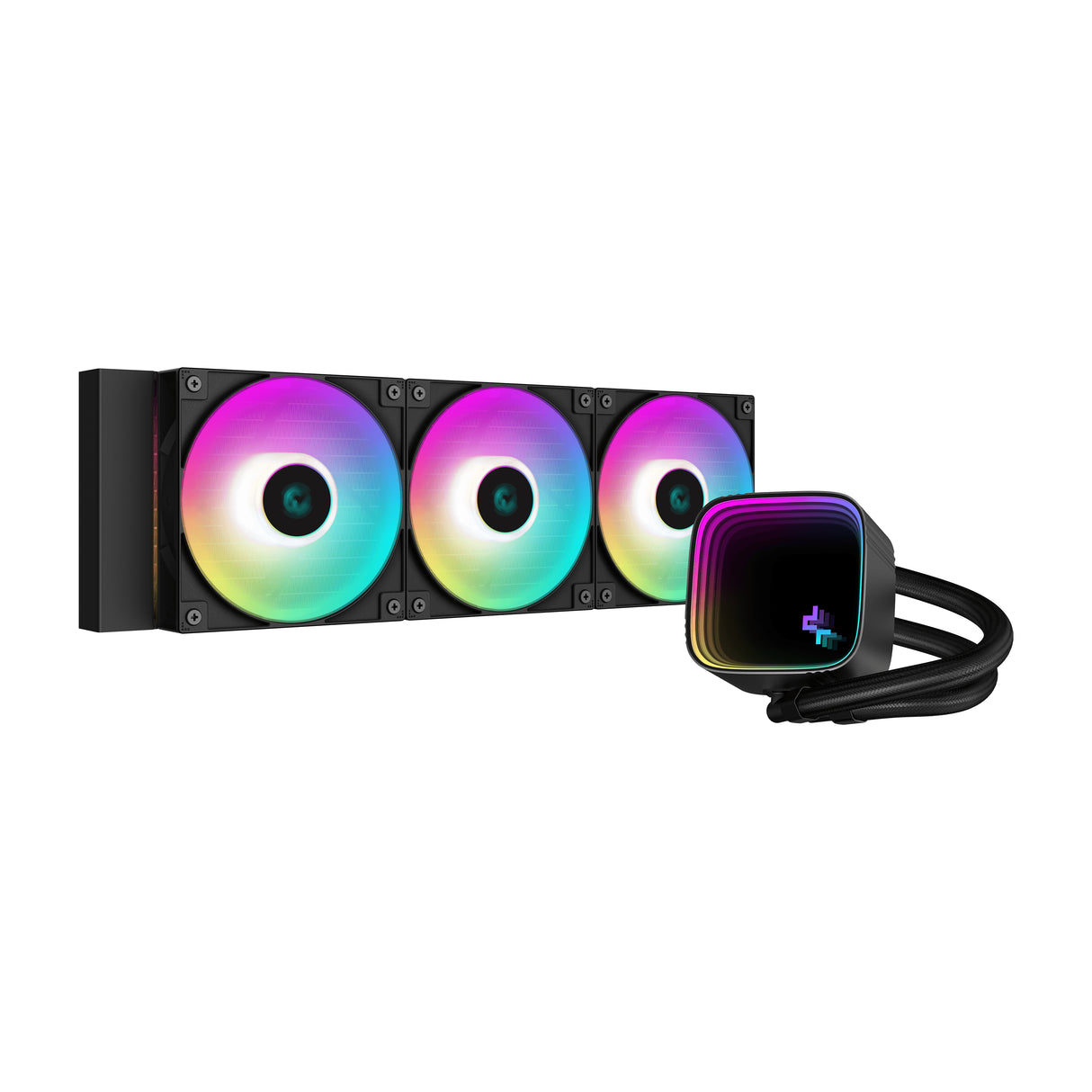 Deepcool Infinity Series LS720 SE Prozessor-Flüssigkeitskühlsystem, 1er-Pack, Schwarz, 120 mm