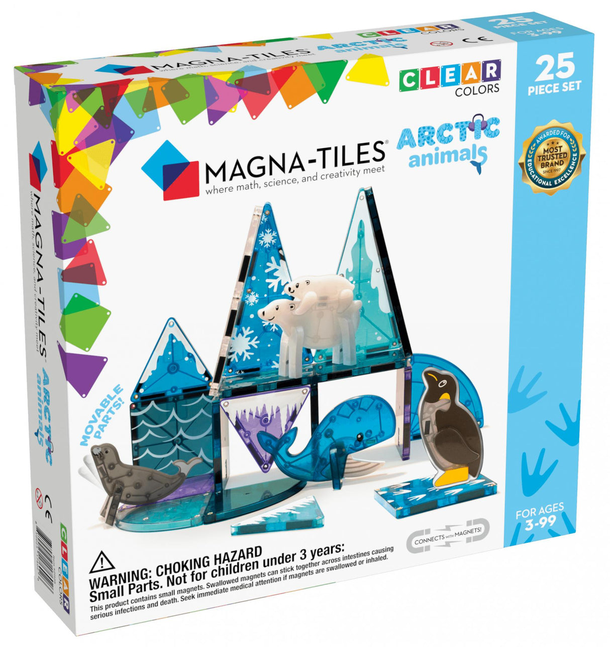 MAGNA-TILES - Artic Animals 25 pcs set (90221) Magna Tiles