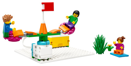 LEGO Education 45345 – SPIKE Essential – byggeeksempel med roterende vippe