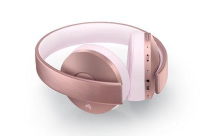 Sony Gold Wireless Headset – trådløst gaming-headset – roseguld – produktdetalje 4