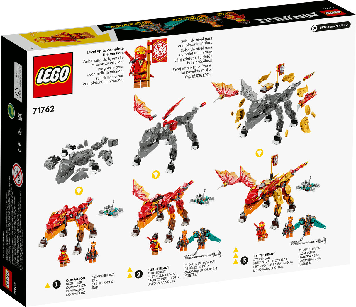 LEGO Ninjago Kai's Fire Dragon EVO - 71762 LEGO