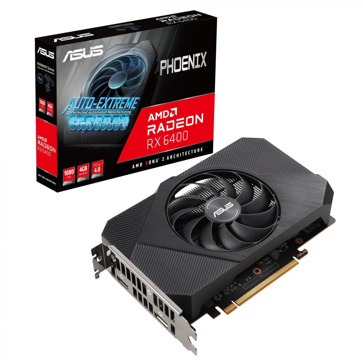 ASUS Radeon RX 6400 4GB PHOENIX ASUS