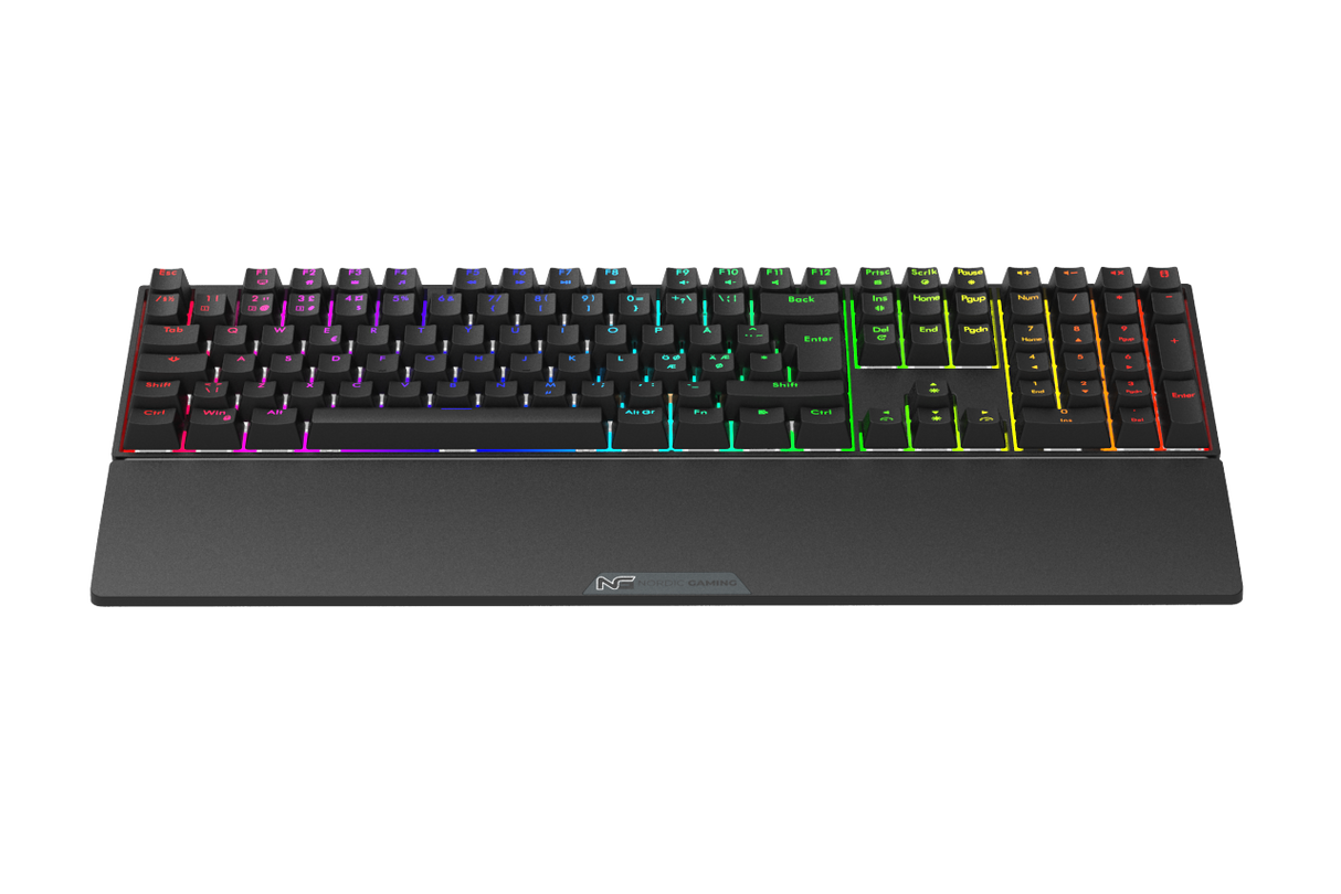 Nordic Gaming Operator-Tastatur, mechanisch, RGB/16,8 Millionen Farben