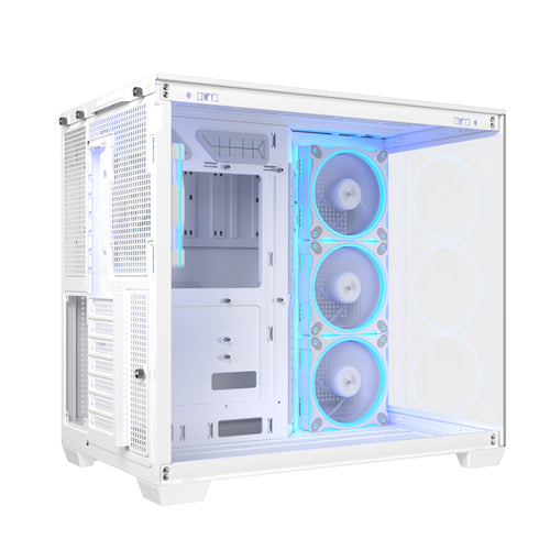 ASUS A32 Plus TG ARGB White – set skråt forfra (vinkel 5)