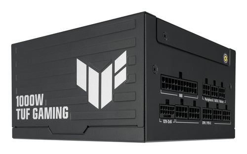 ASUS TUF Gaming 1000P – 1000 W Platinum strømforsyning – modulære stik og side