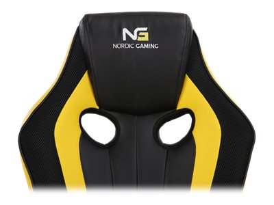 Nordic Gaming Challenger Gamer Stuhl Gelb Schwarz
