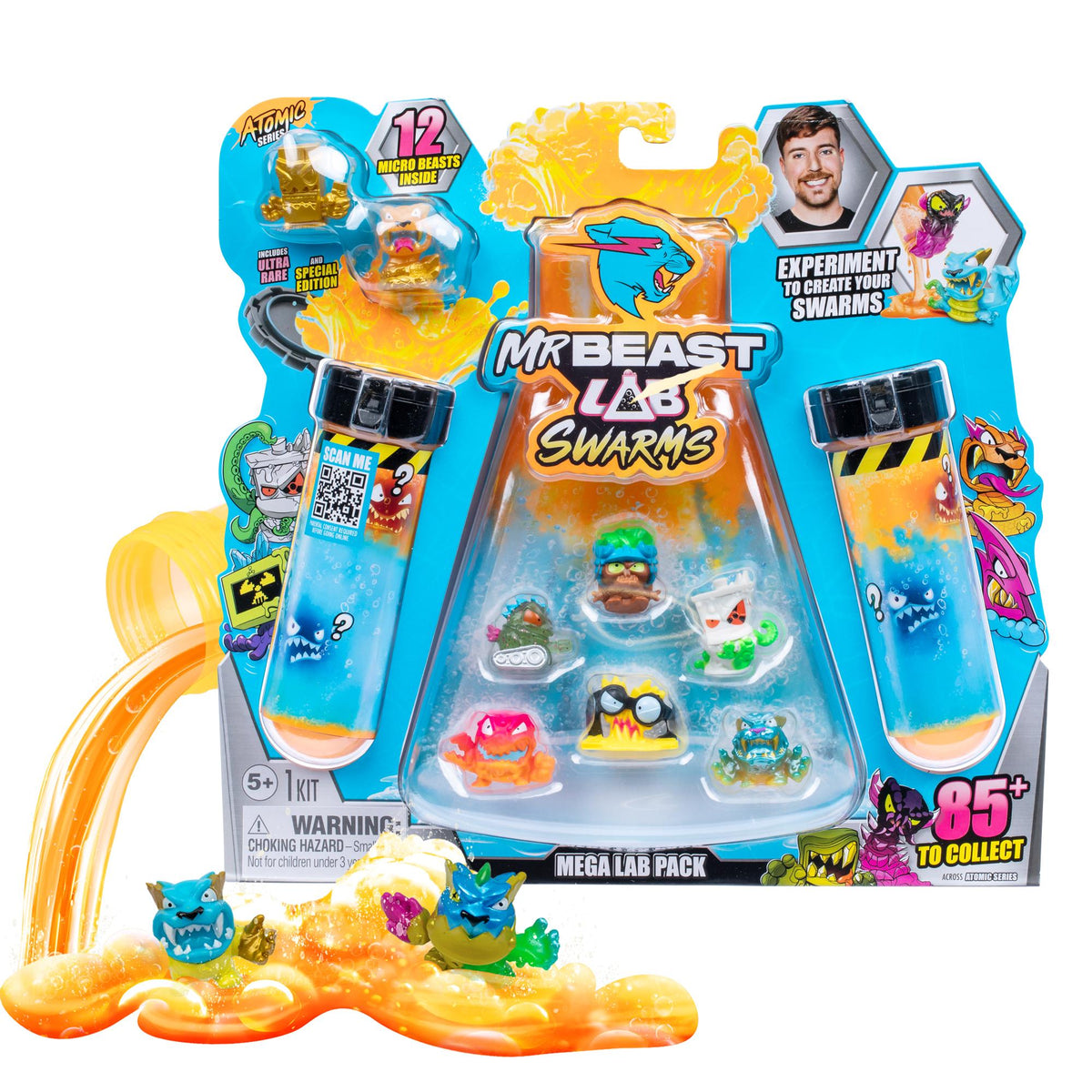 MR. BEAST LAB - Swarms Mega Lab 12 pack. Series 2 - (20389) MR. BEAST LAB