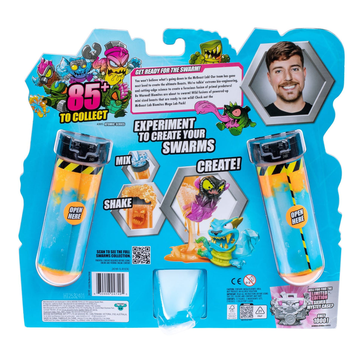 MrBeast Lab Swarms Mega Lab 12 stk MR. BEAST LAB