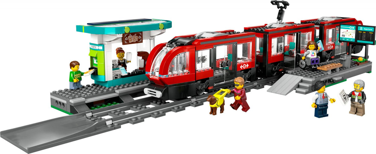 LEGO 60423 City Tram with Stop LEGO