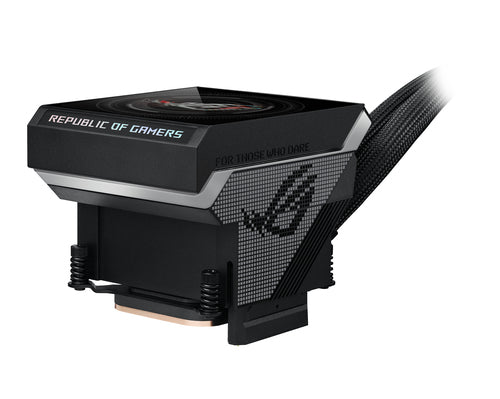 ASUS ROG Strix SLC IV kølehoved set skråt