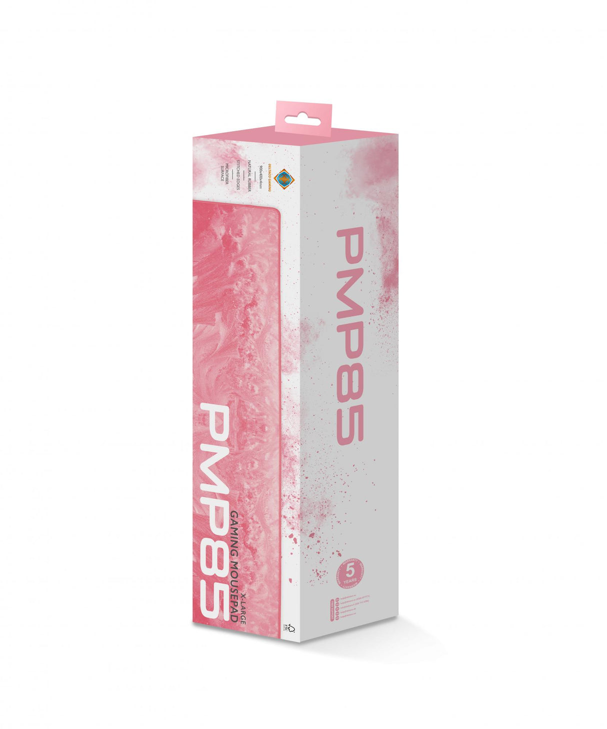 Deltaco - PMP85 Musemåtte - 90 x 40 - Pink Deltaco