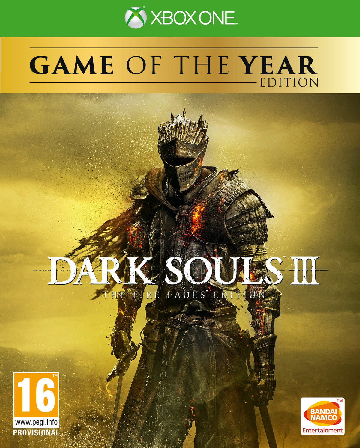 Dark Souls III (3): The Fire Fades (Game of the Year) – Xbox One – spilomslag